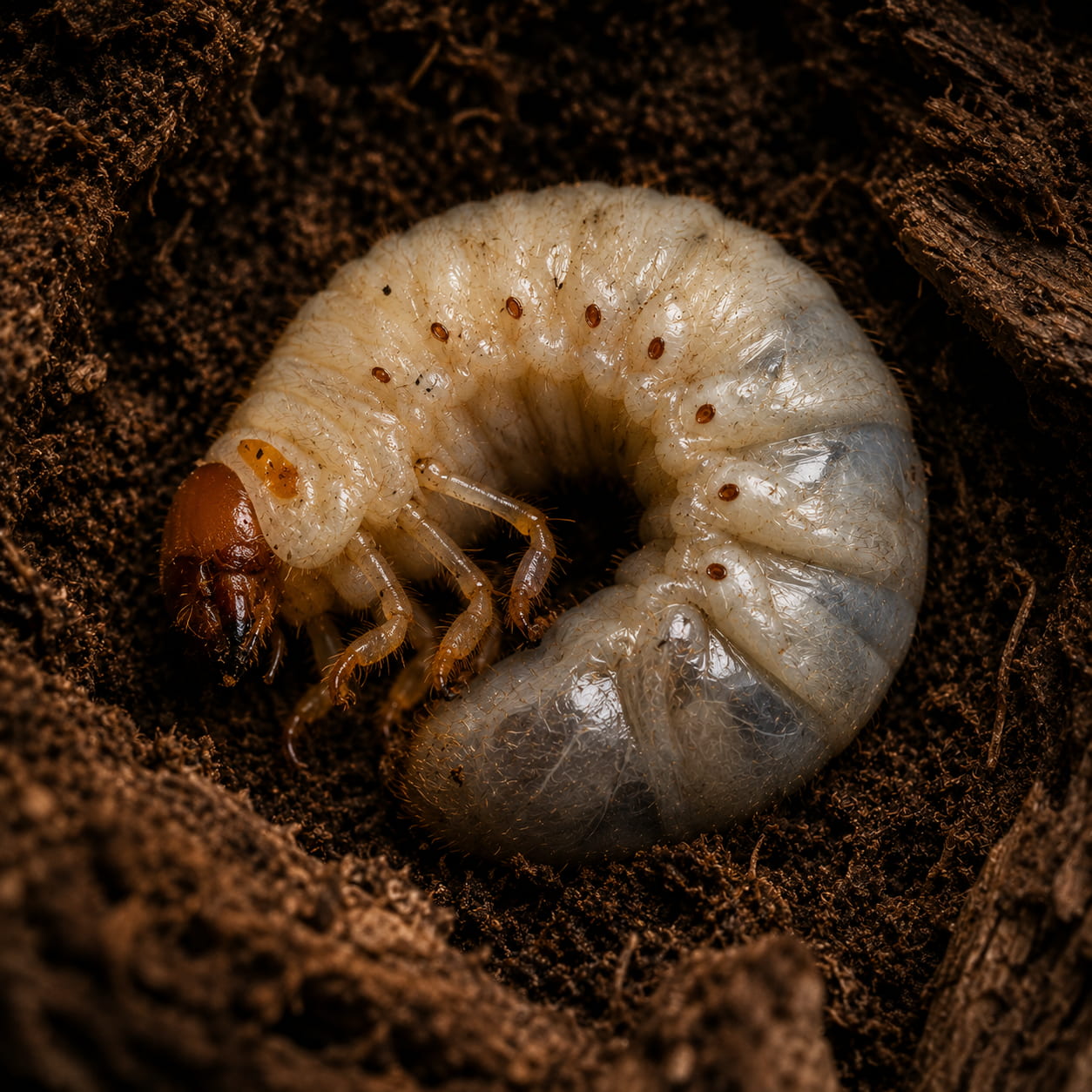 Beetle larva