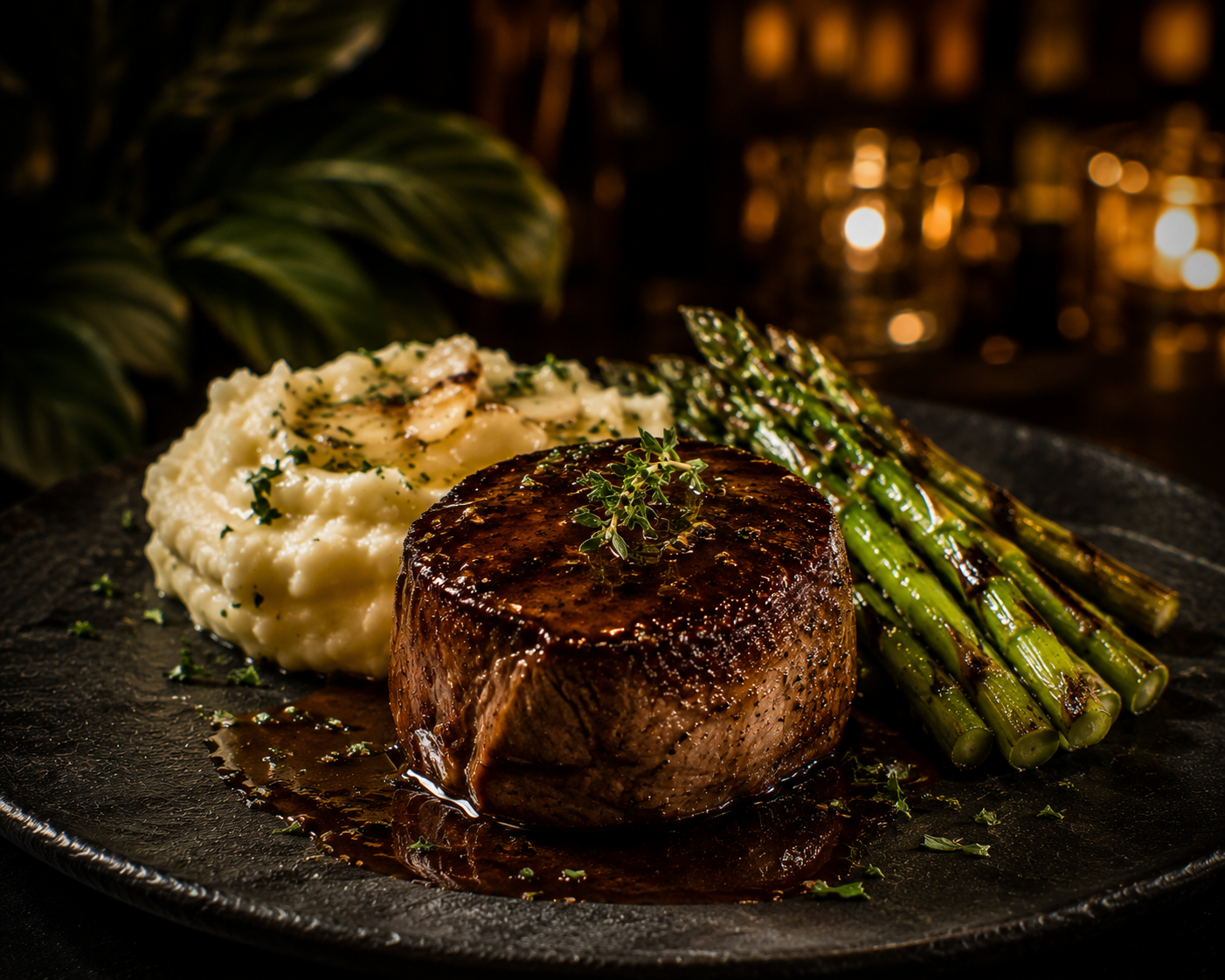 Entr&eacute;es dish presentation