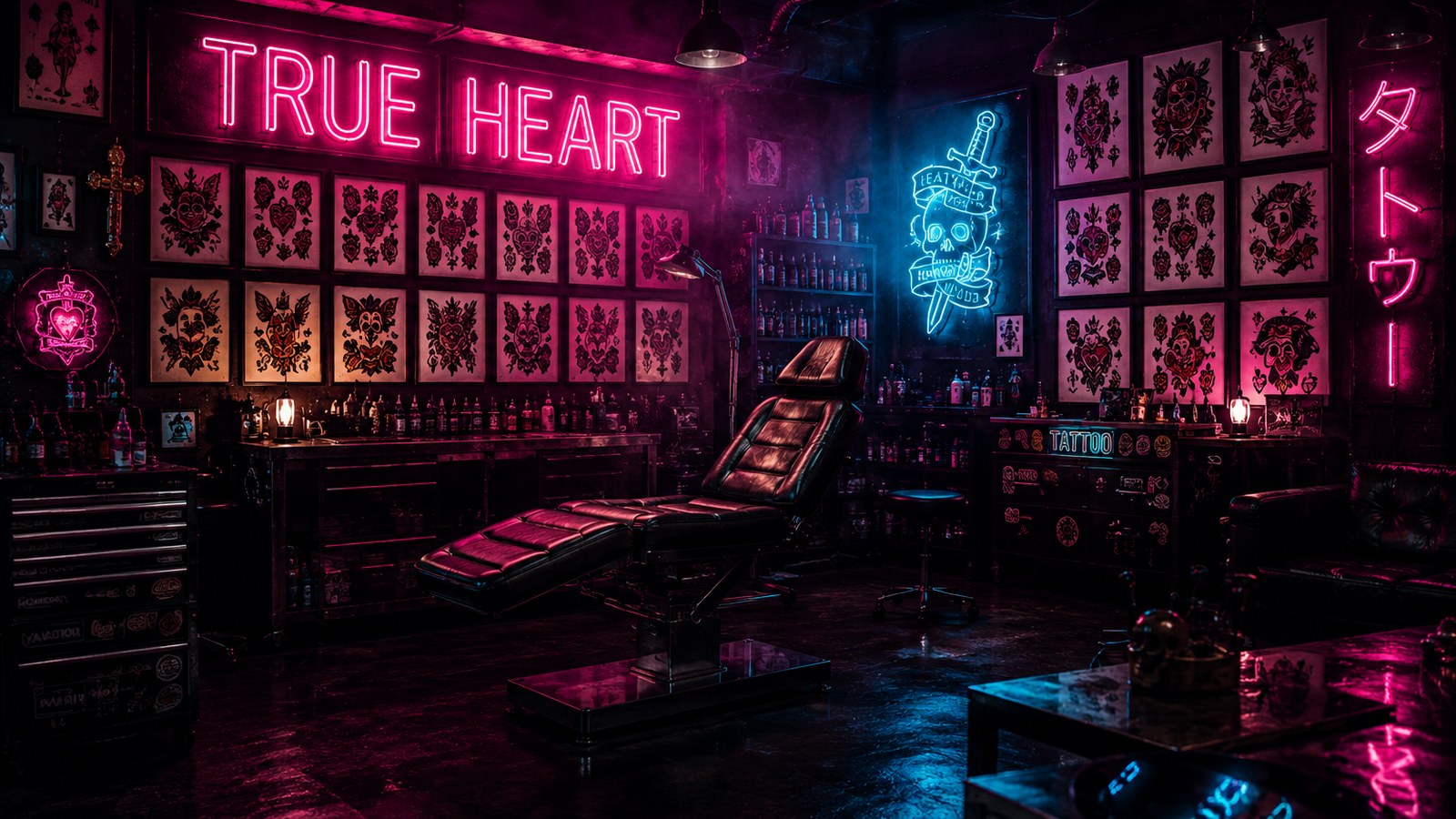 True Heart Tattoo Co. studio interior